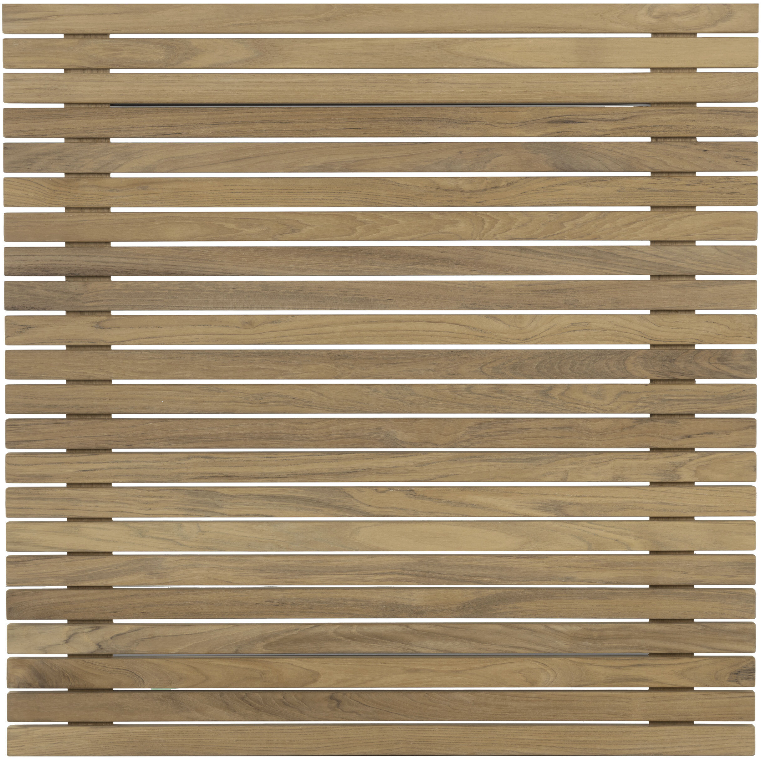 Geneve 39.25 X 39.25 inch Natural / Dark Grey Outdoor Coffee Table